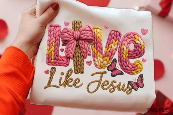 Download Yarn Crochet Love Like Jesus PNG - Love like Collection