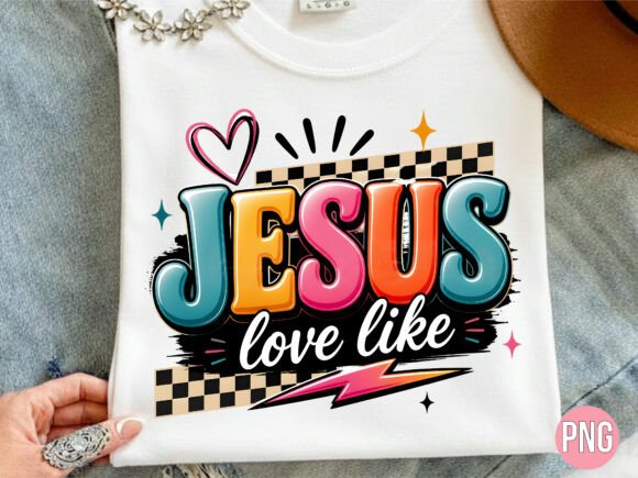 Download Groovy Jesus Love Like Heart PNG - Love like Collection