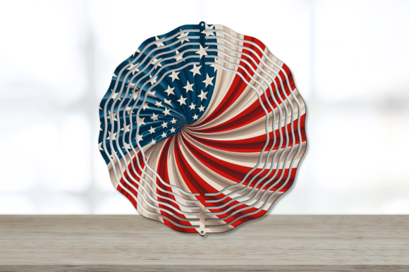 Download FREE Patriotic Wind Spinner Png Design - Premium Resources