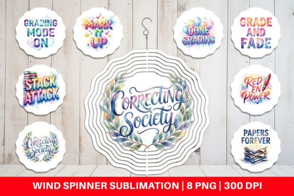 Download Retro Red Pen Grading Wind Spinner PNG - Wind spinner Collection