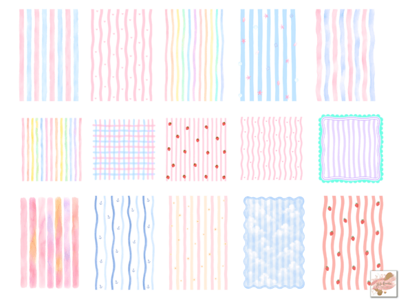 Download Pastel Stripes Png Striped Backgrounds - Premium Resources